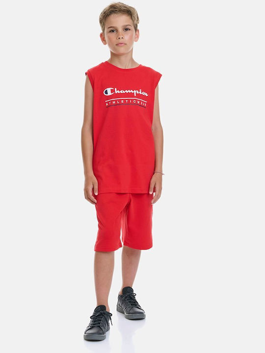 Kids' Shirt Sleeveless Red