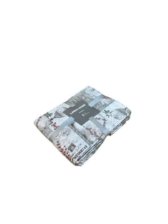 Linea Home KE007 Cuvertură Pat Single Imprimată 160x220cm