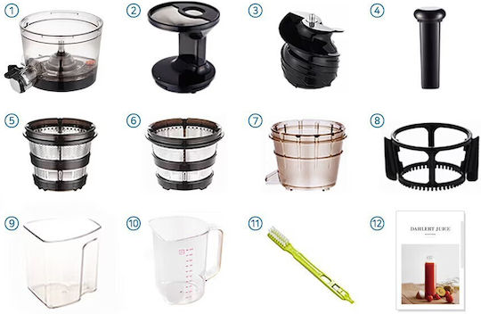 Hurom Сокоизстисквач Slow Juicing 150W Сив