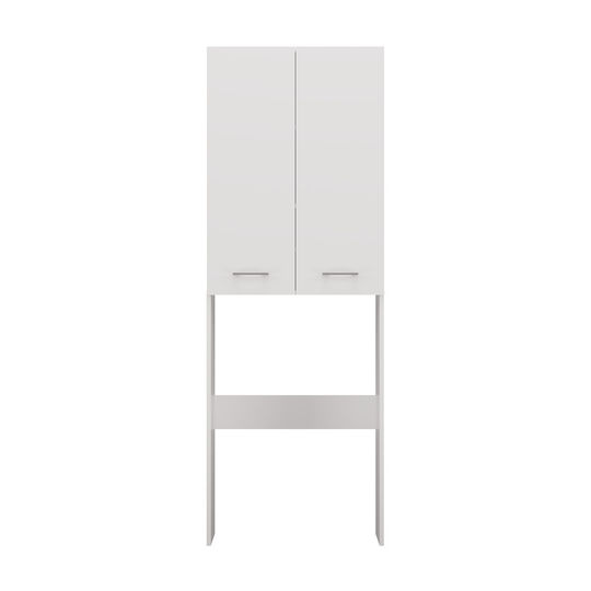 Topeshop Pola DD Ντουλάπι Μπάνιου Πλυντηρίου 64x30x183cm Λευκό