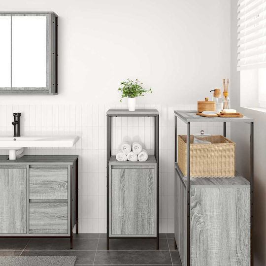 vidaXL Ντουλάπι Μπάνιου 36x35x95cm Sonoma