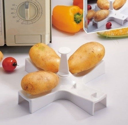 Gadget Master Βάση Ψήσιμο Πατάτας Στον Φούρνο Μικροκυμάτων