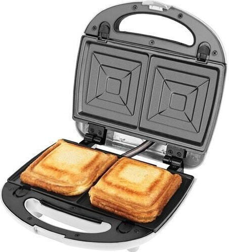 ECG Sandwich Maker for for 2 Sandwiches Sandwiches 700W White