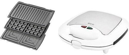 ECG Sandwich Maker for for 2 Sandwiches Sandwiches 700W White