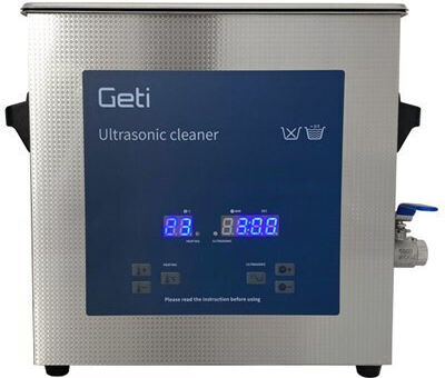 Geti GUC 06B Καθαριστής Υπερήχων 6lt Inox με Ψηφιακό Χρονοδιακόπτη