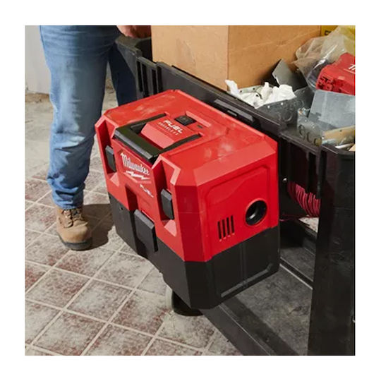 Milwaukee M12 Fuel FVCL-0 Rechargeable Handheld Vacuum 18V without Battery and Charger Red