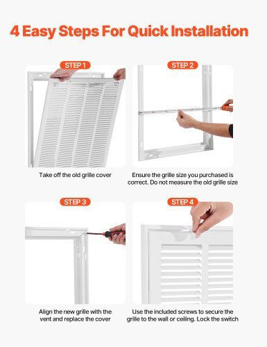 Vevor Vent Louver 50.8x20cm