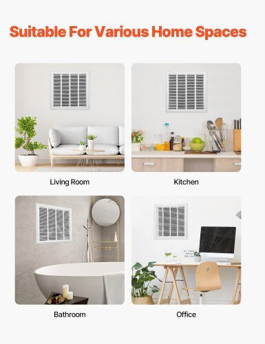 Vevor Vent Louver 50.8x20cm