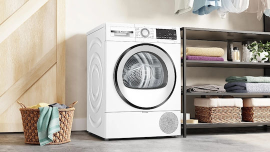 Bosch Serie 6 Στεγνωτήριο 9kg με Αντλία Θερμότητας