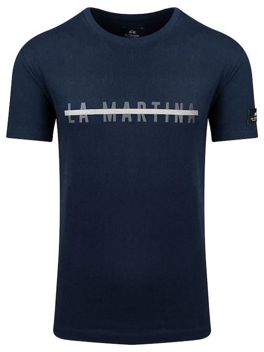 T-shirt Navy Μπλε