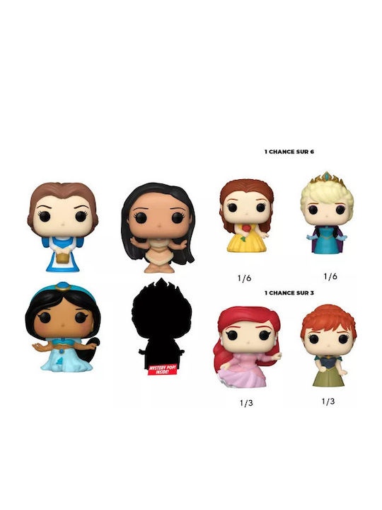 Funko Bitty Pop! Disney: Peasant Belle, Pocahontas, Jasmine & Mystery Chase 4τμχ Funko Bitty Pop! Disney: Peasant Belle, Pocahontas, Jasmine & Mystery Chase 4τμχ