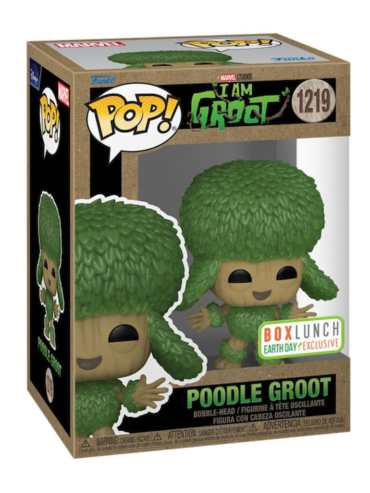 Funko Поп! Marvel: Аз съм Грут - Poodle Groot 1219 Люлееща се глава Специално издание