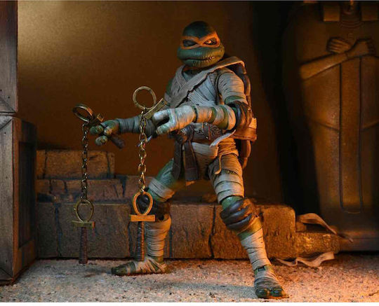 Neca Mummy Michelangelo Figură De Acțiune Înălțime 18cm Scară 1:10