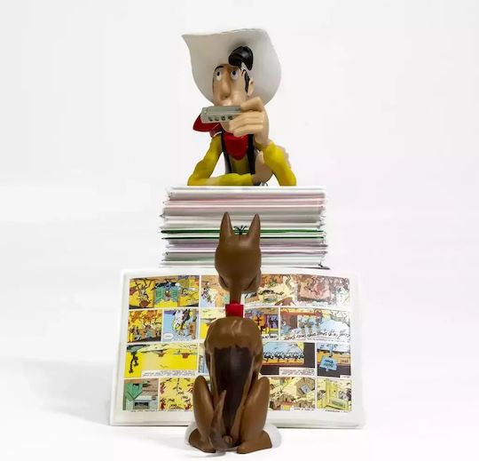 Lucky Luke Pile Comics Statue