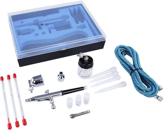 Set 2 Airbrush-uri 0.2 0.3 0.5 Mm Duze Piese Pipete Furtun 7 Ml Rezervor 22 Ml Rezervor Tije de Curățare Timbertech