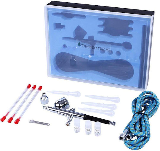 Set 2 Airbrush-uri 0.2 0.3 0.5 Mm Duze Piese Pipete Furtun 7 Ml Rezervor 22 Ml Rezervor Tije de Curățare Timbertech