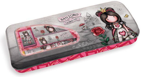 Santoro FINDING MY WAY Pencil Case Red