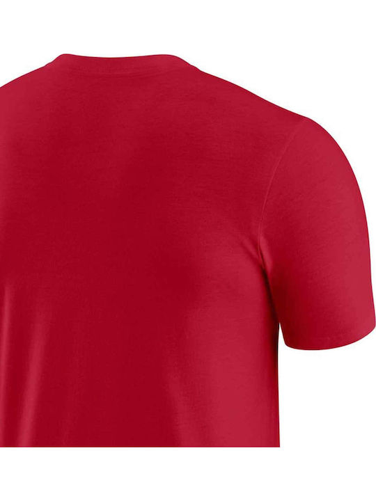 NBA Chicago Bulls Essentials Αθλητικό T-shirt Κόκκινο