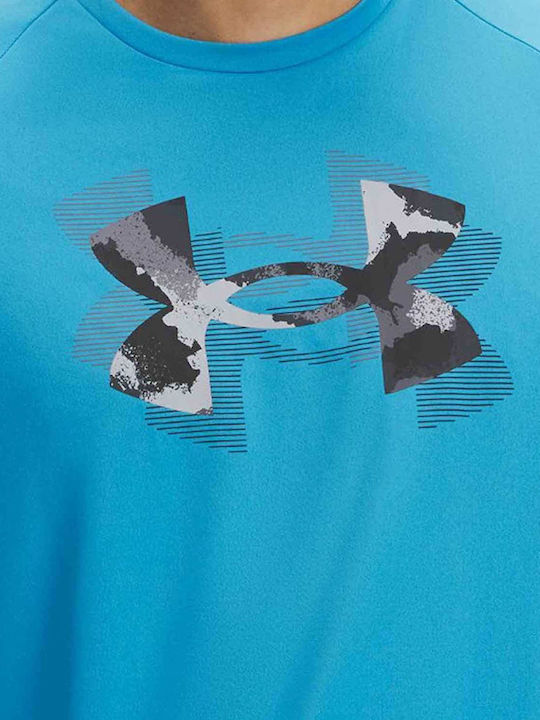 Αθλητικό T-shirt Γαλαζιο