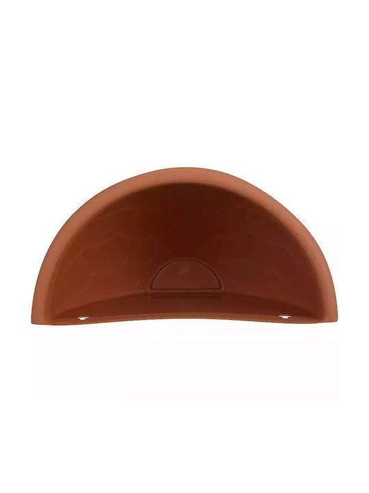 Serinova Waterdrop Serinova Pot Plastic Terracotta 29.5x17.5x17.5cm.