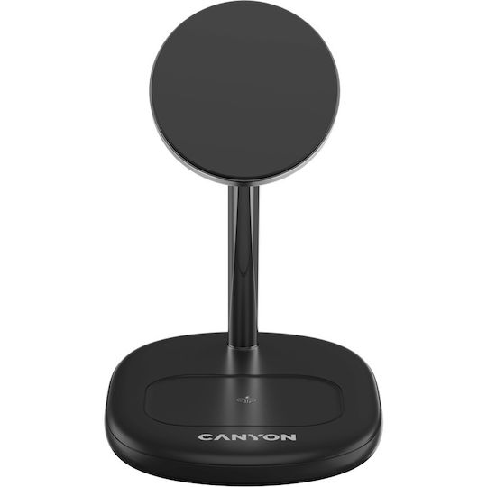 Canyon Kabelloses Ladegerät (Qi Pad) 15W Schwarzs (CNS-WCS205B)