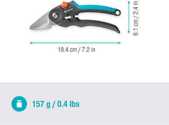 Gardena Premiumcut Клони За Отрязване На Клони С Максимален Диаметър На Рязане 22mm