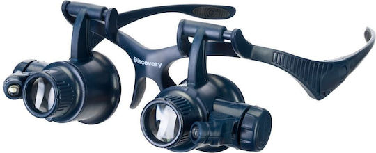 Discovery Safety Glasses with Magnification with Transparent Lenses 8pcs