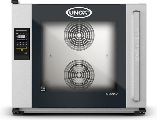 Electric Convection Oven 6 Trays Unox Countertop Bakerlux Shop.pro Go Xefr-06eu-egrn