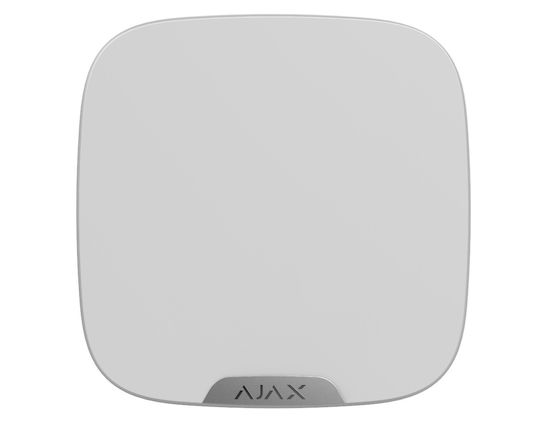 Ajax Systems Wireless RF External Battery Alarm Siren 113dB 12V with White Light 20x20cm