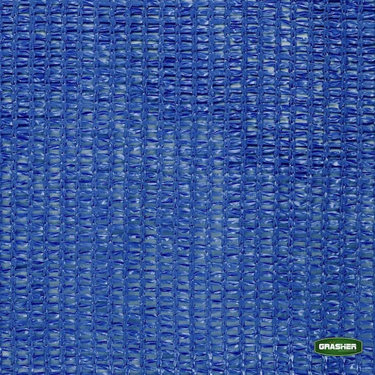 Grasher Ε125 Rectangular Plasă de umbră Albastru pe Rulou 3x50m