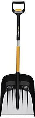Fiskars Snow Shovel Telescopic with Shaft 139cm and Plastic Handle