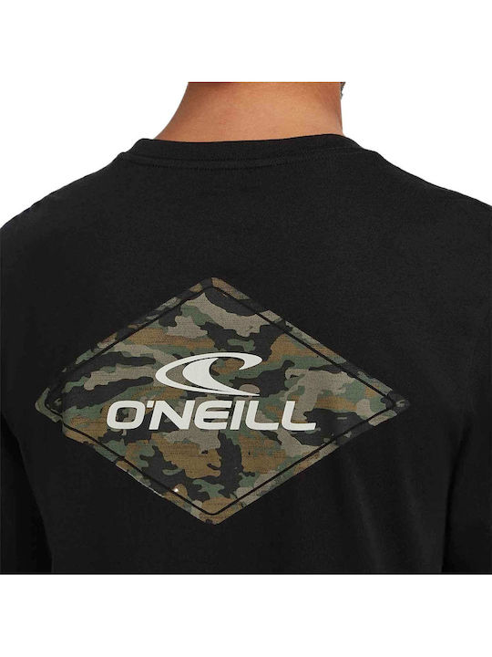T-shirt Μαύρο