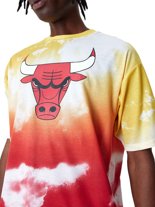 Chicago Bulls Nba Sportliches T-Shirt Mehrfarbig