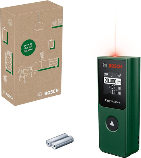 Bosch Laser Distance Meter EasyDistance 20 cu Capacitate de Măsurare până la 20m