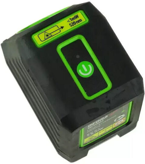 Dedra Autonivelant Liniar Nivelă Laser Fascicul Verde 1.5V cu Domeniu de Lucru 30m