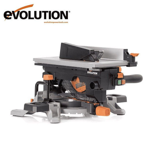 Evolution Miter Saw Battery Combination with Cutting Disc Diameter 210mm & Cutting Speed 3850rpm (without Battery and Charger)