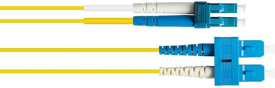 Alcasa Optisches Faserkabel 5m Blau