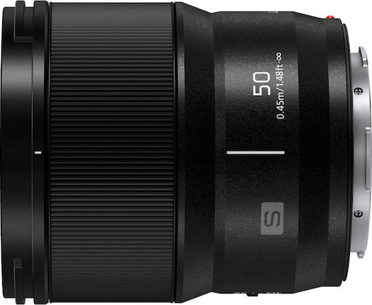 Panasonic Full Frame Φωτογραφικός Φακός S 50mm F1.8 για Leica L Mount Μαύρος