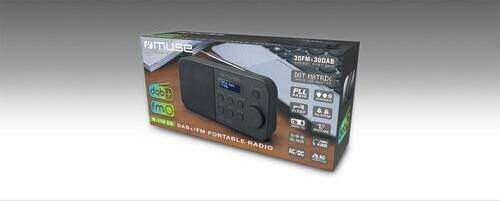 Muse M-109 DB Φορητό Ραδιόφωνο Μπαταρίας DAB+ Μαύρο