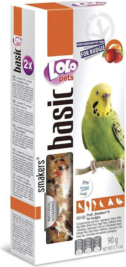 Lolo Pets Fructe Hrană pentru Stick pentru Budgerigars 90gr