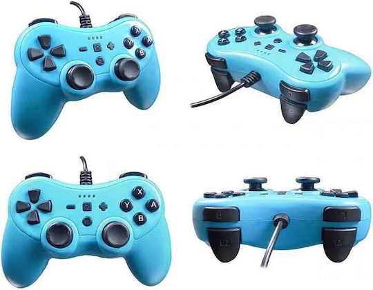 Subsonic Colorz Ενσύρματο Gamepad για Switch Μπλε