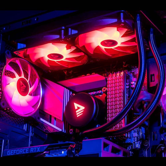 Savio VeloX 240MM Υδρόψυξη AIO CPU με 2 Ανεμιστήρες 120mm και ARGB Φωτισμό