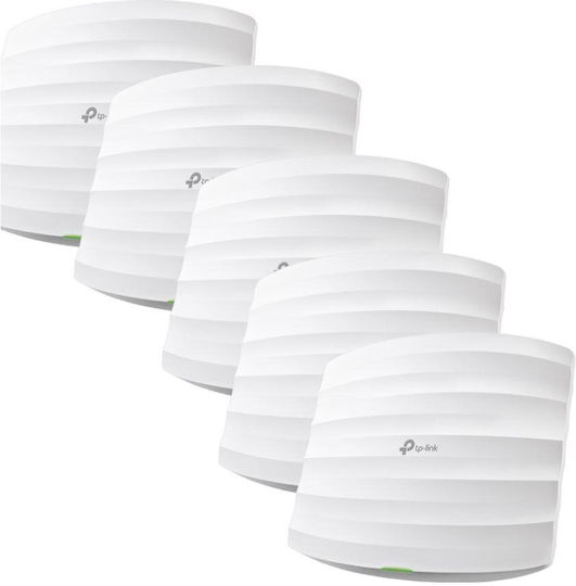 TP-LINK EAP245 v1 Access Point Wi‑Fi 5 Dual Band (2.4 & 5GHz) σε Πενταπλό Kit