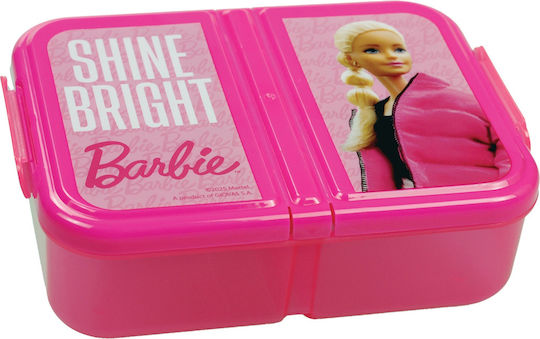 Barbie Plastic Kids' Food Container