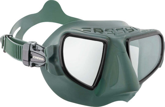 CressiSub CressiSub Diving Mask Silicone Atom Green