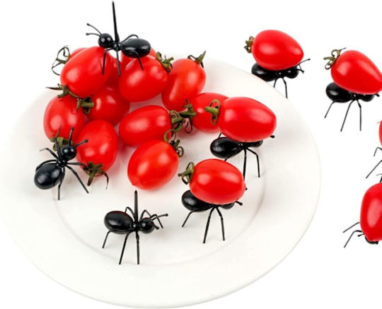 Queen Mother Ant Black Forks for Party 12 Pieces