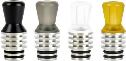 Reewape Drip Tip 510 Straight Concave Rs338 Black