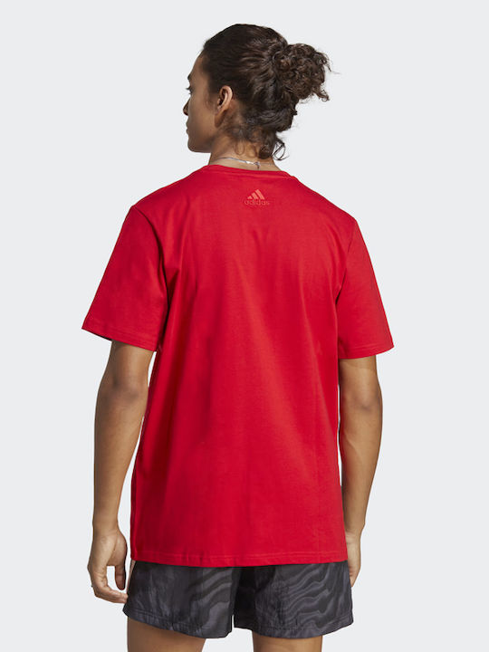 Performance Αθλητικό T-shirt Κόκκινο
