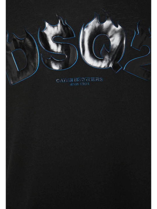 T-shirt Μαυρο