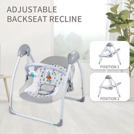 Elektrisch Baby Relax Schaukel mit Musik Ρομπότ